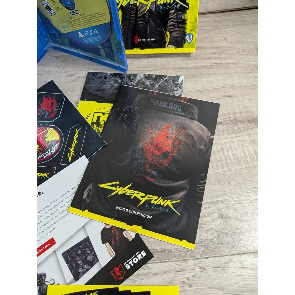 Cyberpunk 2077: Ultimate Edition - Sony PlayStation 4 PS4 - CIB W/ Extras